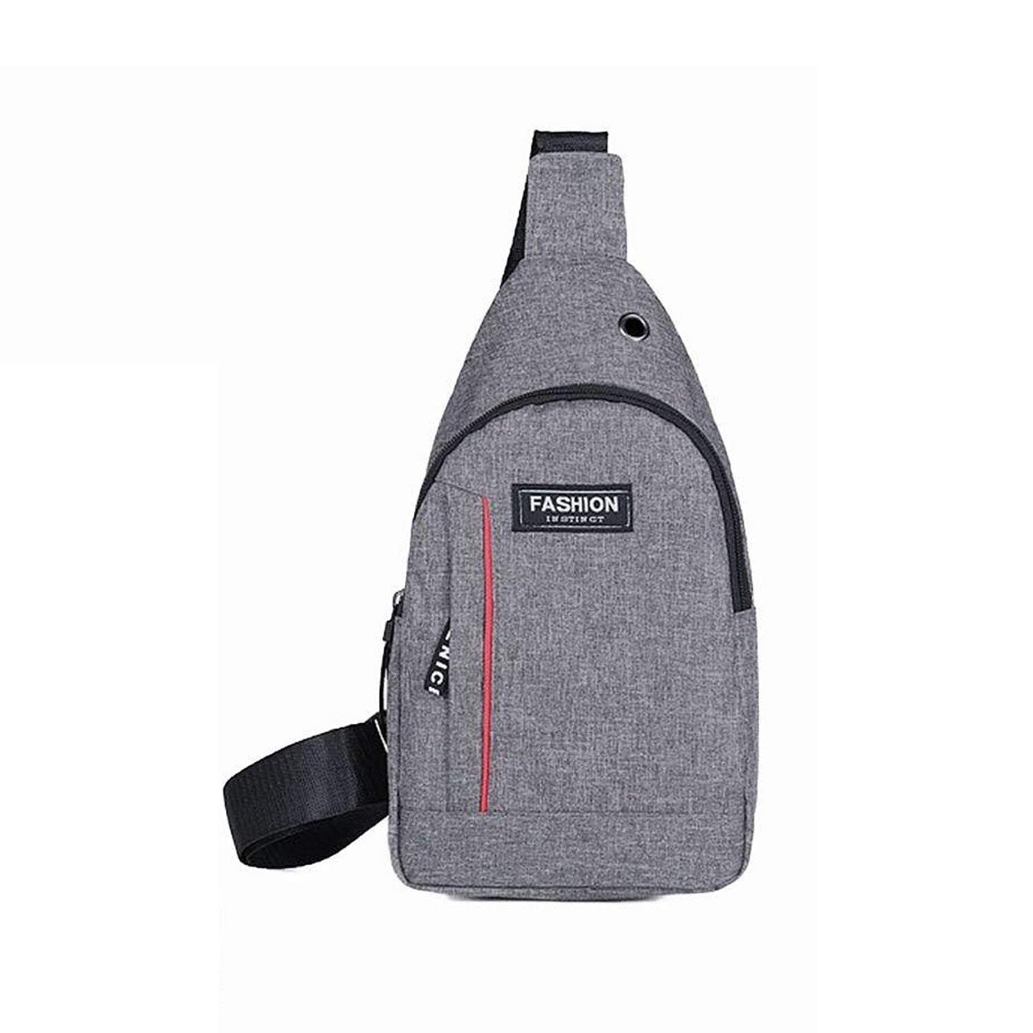 0323 grey Waterproof Anti Theft Crossbody fanny pack waist bag PU Leather Shoulder Bags Chest Men Casual fashion USB Charging earphone hook Sling Travel Messengers Bag DeoDap 0323 grey Waterproof Anti Theft Crossbody fanny pack waist bag PU Leather Shoulder Bags Chest Men Casual fashion USB Charging earphone hook Sling Travel Messengers Bag DeoDap